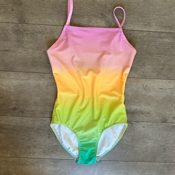 Old Navy Girls Swimsuit Swim Tie Dye one-piece size medium (8) euc - Picture 3 of 7